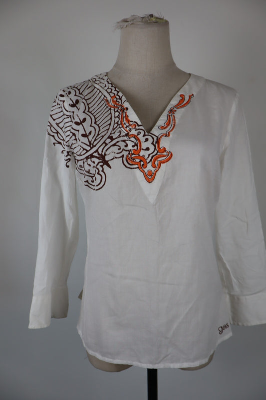 GAS MAGLIA COTONE DONNA TG. M WOMAN CASUAL VINTAGE T-SHIRT COTONE COTTON