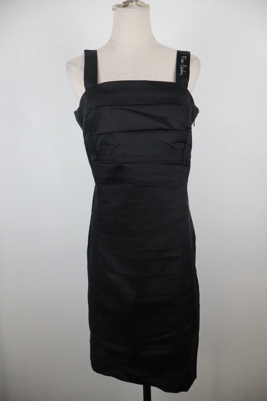 PIERRE CARDIN VESTITO BRETELLE DONNA 44 WOMAN CASUAL VINTAGE DRESS ABITO COTONE