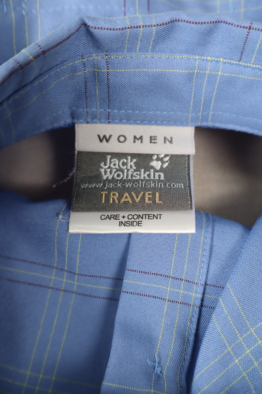 JACK WOLFSKIN CAMICIA DONNA TG. M WOMAN SHIRT CASUAL VINTAGE