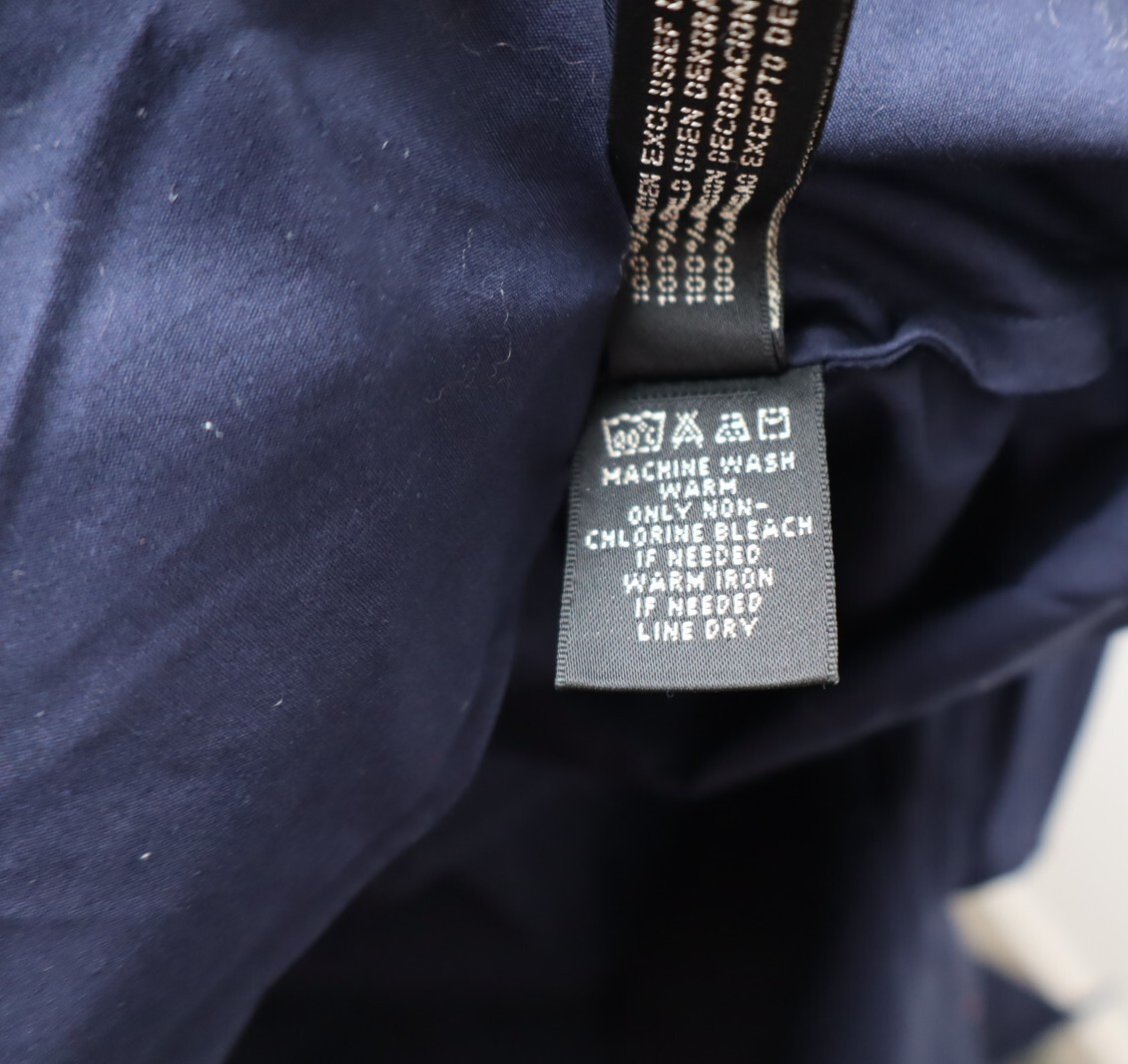 RALPH LAUREN CAMICIA DONNA 8 WOMAN SHIRT CASUAL VINTAGE COTONE COTTON BIG LOGO