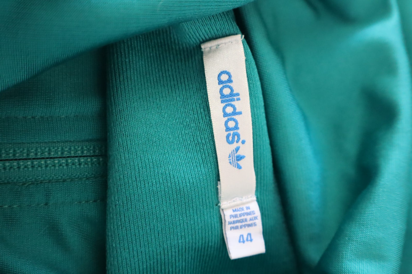 ADIDAS GIACCA SPORTIVA DONNA Tg. 44 WOMAN SPORT JACKET SWEATSHIRT VINTAGE VERDE