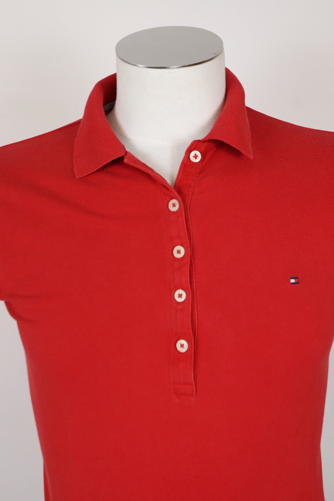 TOMMY HILFIGER MAGLIA COTONE POLO UOMO TG. M MAN SHIRT CASUAL VINTAGE COTTON