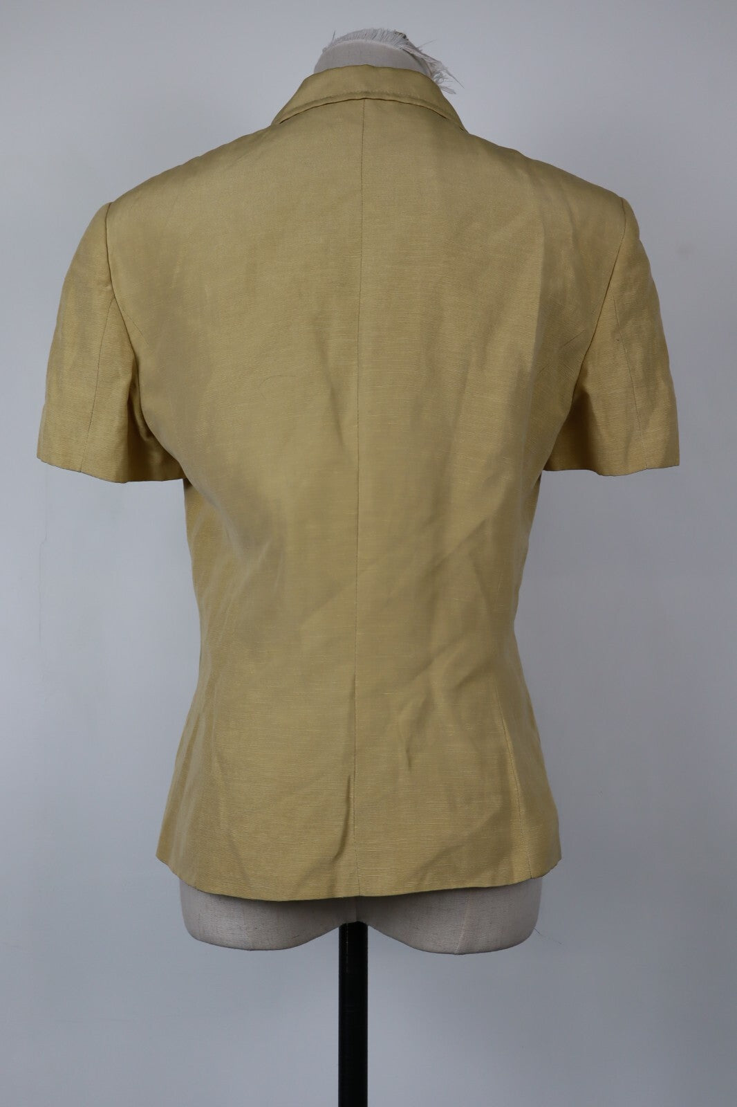 MARELLA BLAZER GIACCA DONNA Tg 42 WOMAN CASUAL VINTAGE JACKET LINO SETA