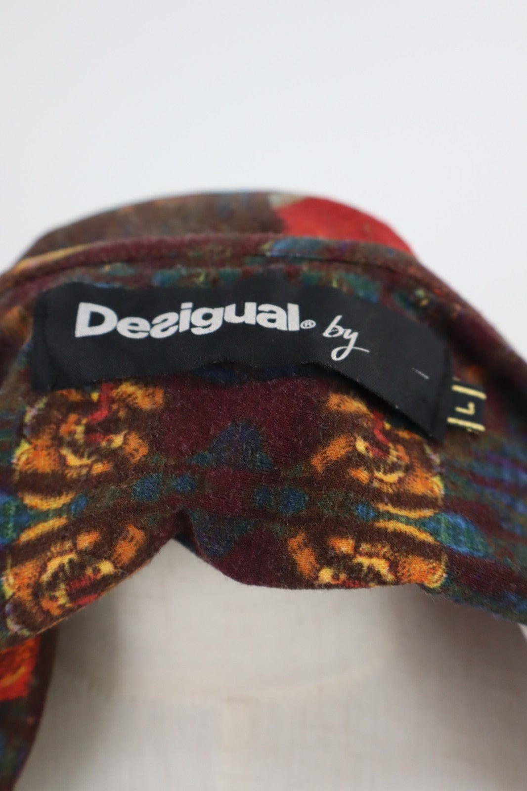 DESIGUAL VESTITO DONNA TG. L WOMAN CASUAL VINTAGE DRESS ABITO VISCOSA