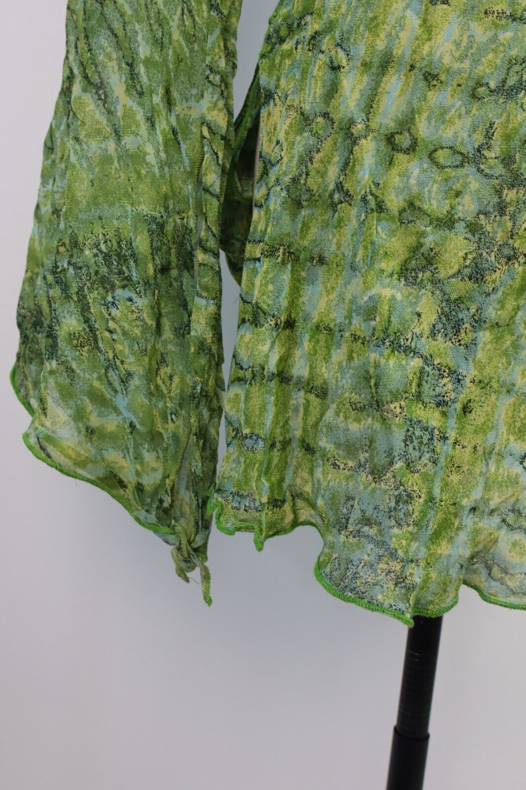 DOLMA FAIRSTILC SLIPTOP DONNA XL WOMAN T-SHIRT FUNKY ANIMAL CHIFFON Y2K 2000'S