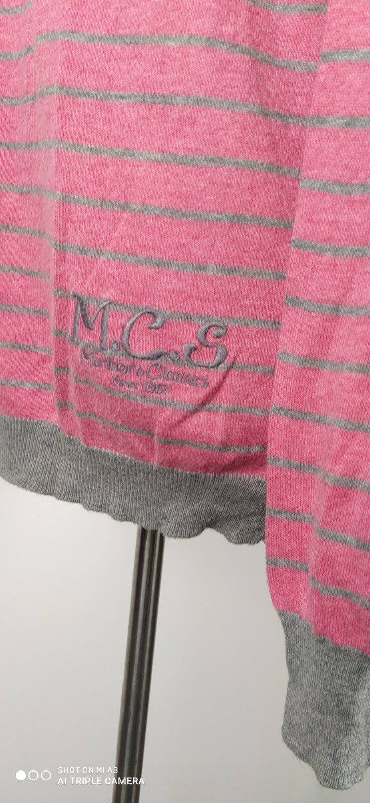 MARLBORO CLASSICS MAGLIONE COTONE COTTON VINTAGE UOMO XL MAN SWEATER CASUAL