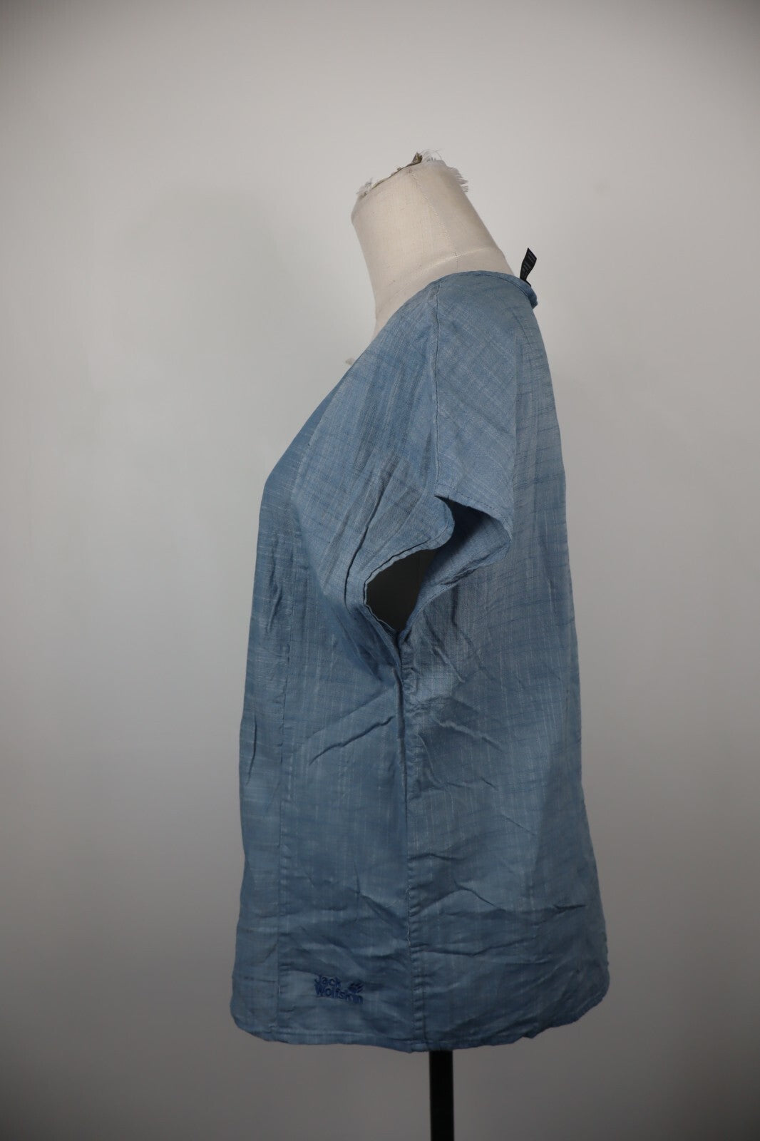 JACK WOLFSKIN MAGLIA DONNA TG. M WOMAN T-SHIRT CASUAL VINTAGE COTONE COTTON