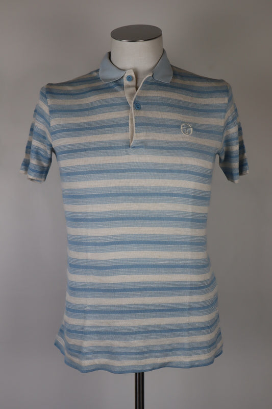 SERGIO TACCHINI MAGLIA POLO COTONE UOMO TG. 2 MAN T-SHIRT CASUAL VINTAGE