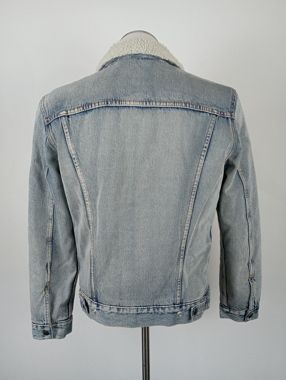 LEVI'S BIG E GIACCA GIUBBINO JEANS IMBOTTITO DENIM UOMO S CASUAL VINTAGE JACKET