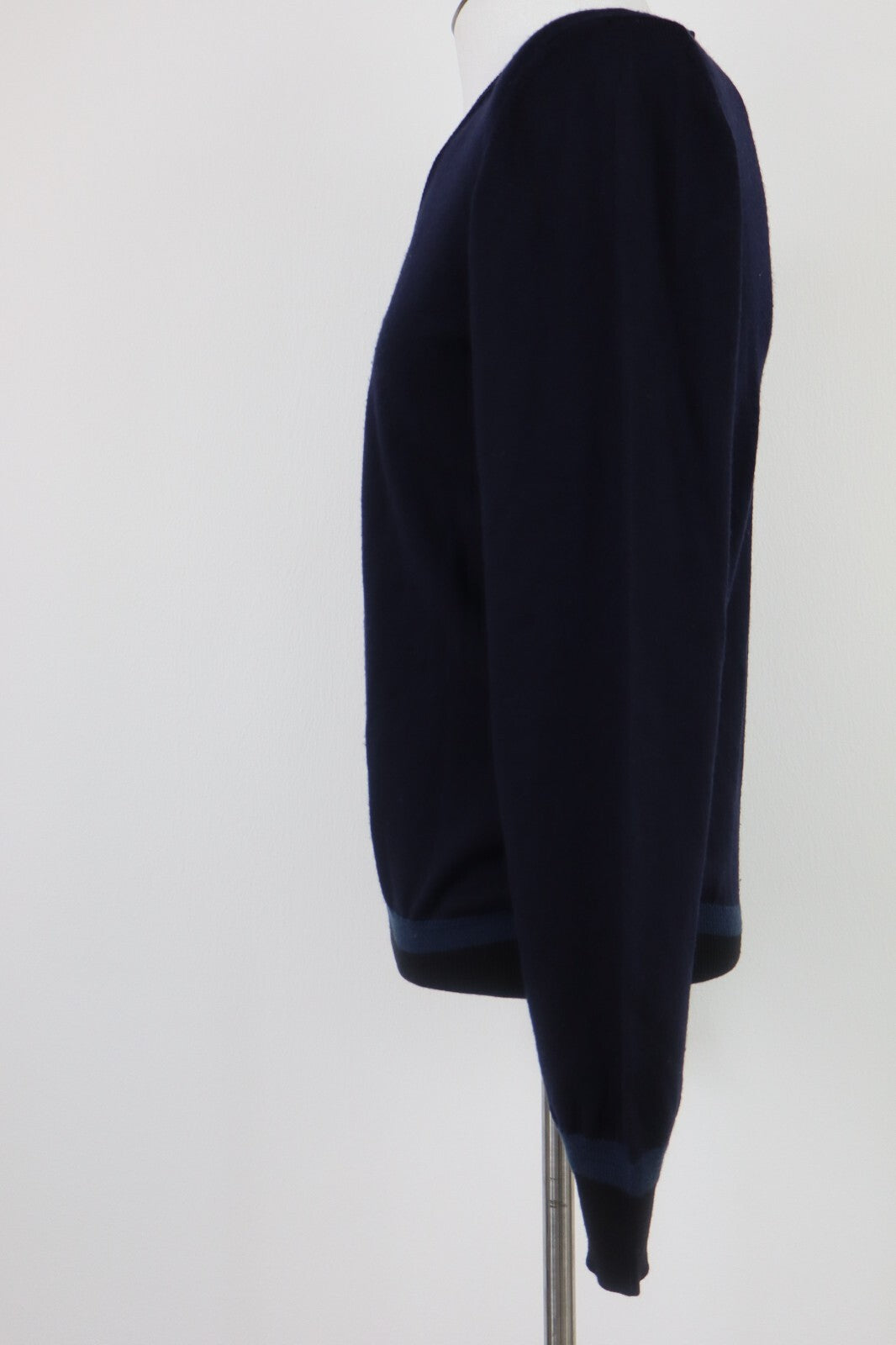 DONDUP MAGLIONE LANA MERINO CASUAL VINTAGE UOMO TG L SWEATER WOOL