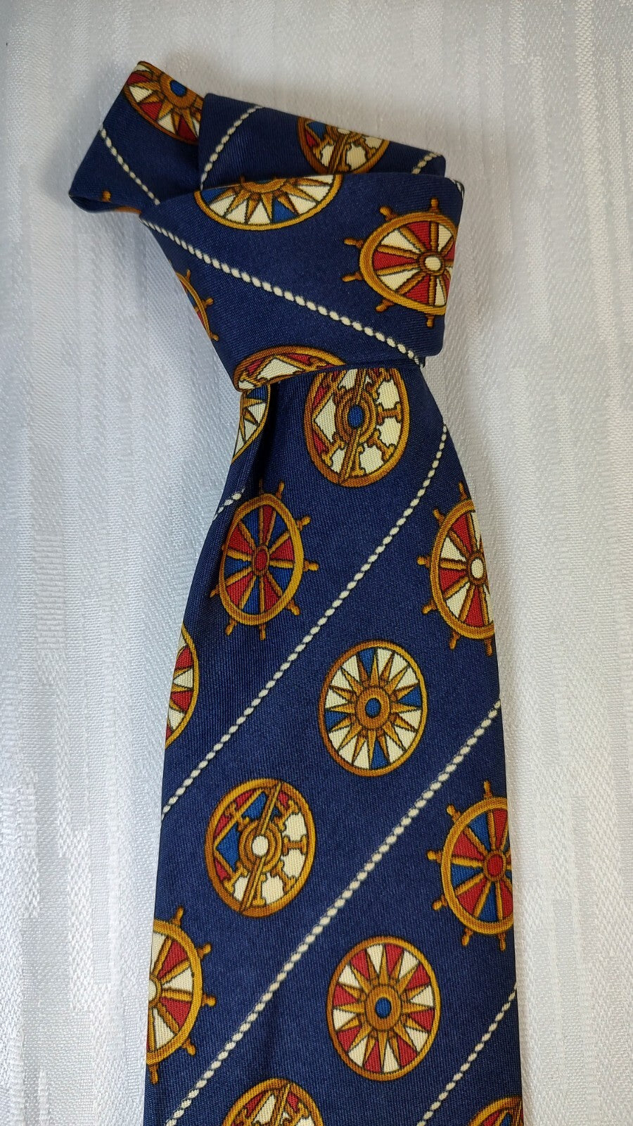VITTORIA NAPOLI 100% SILK TIE SETA CRAVATTA NECKTIE MADE IN ITALY