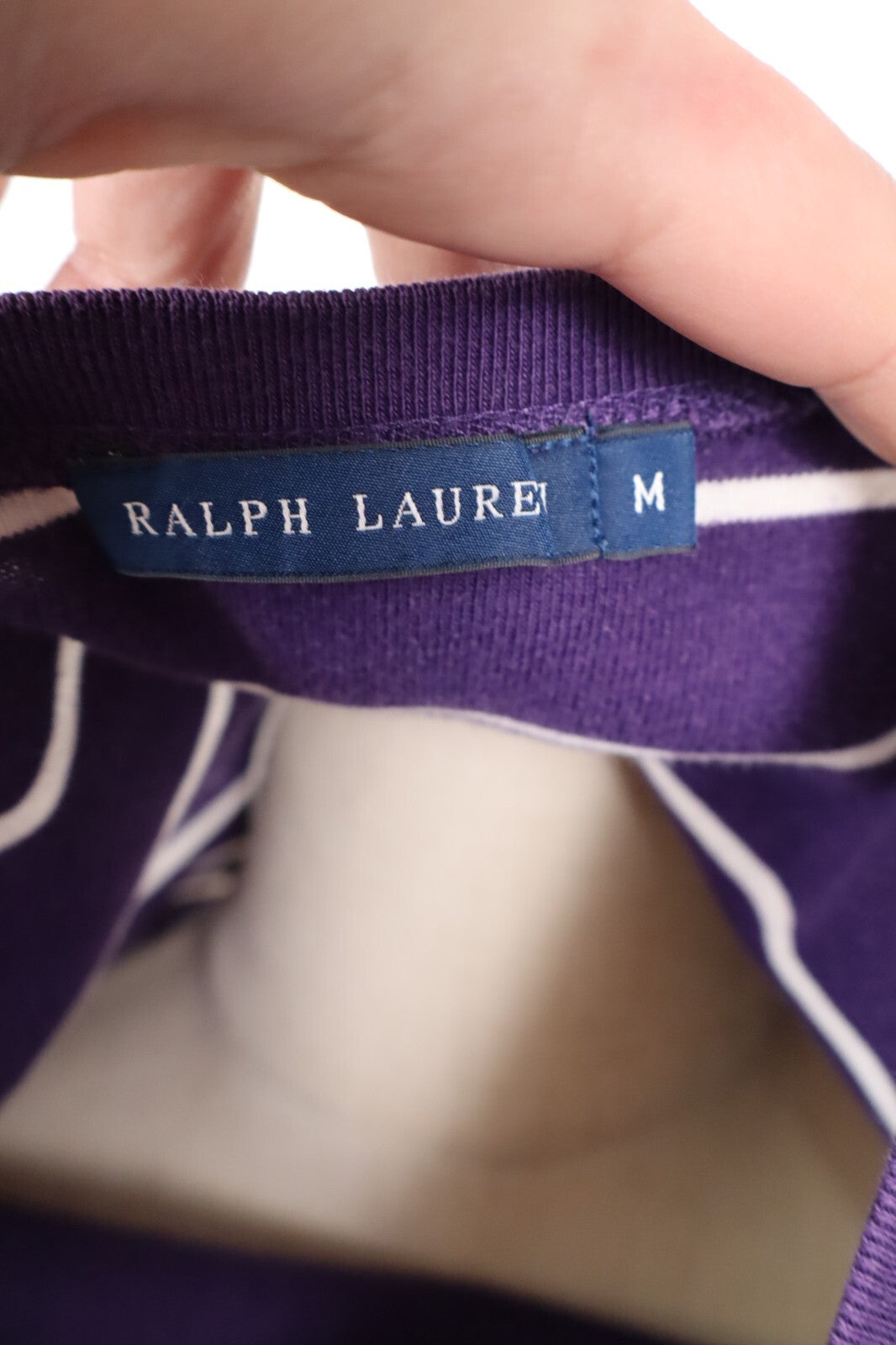 RALPH LAUREN DONNA MAGLIA COTONE TG. M WOMAN COTTON SHIRT CASUAL VINTAGE