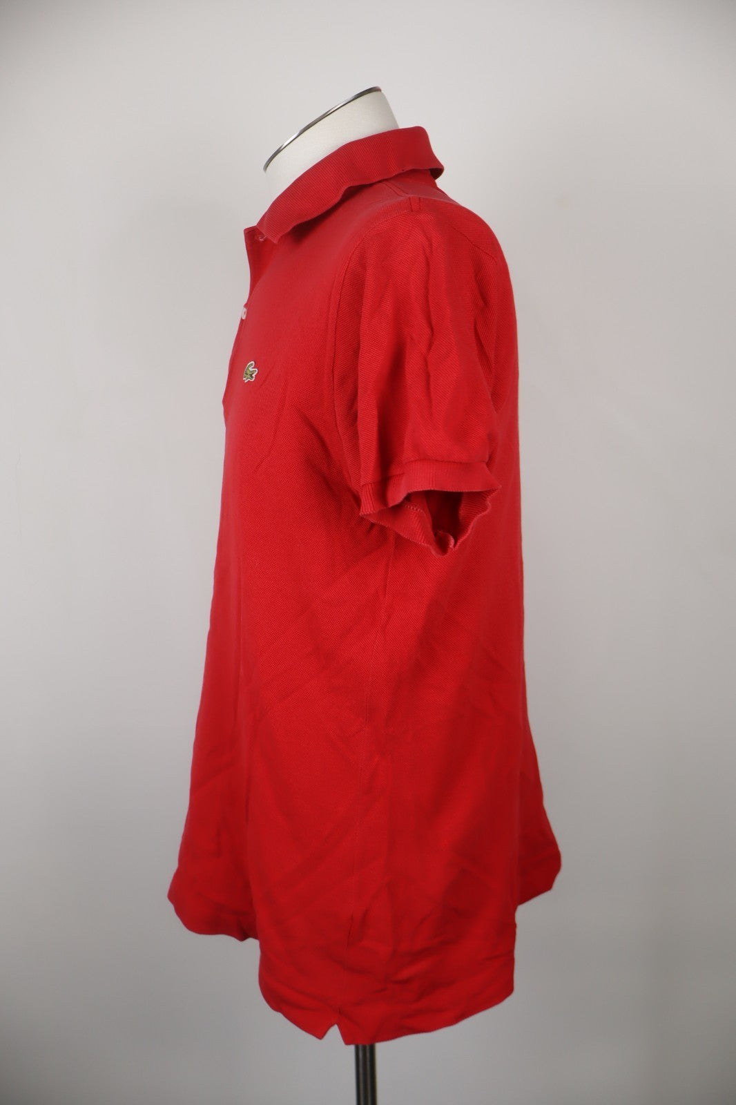 LACOSTE MAGLIA POLO UOMO COTONE TG 5 MAN COTTON T-SHIRT CASUAL VINTAGE LOGO