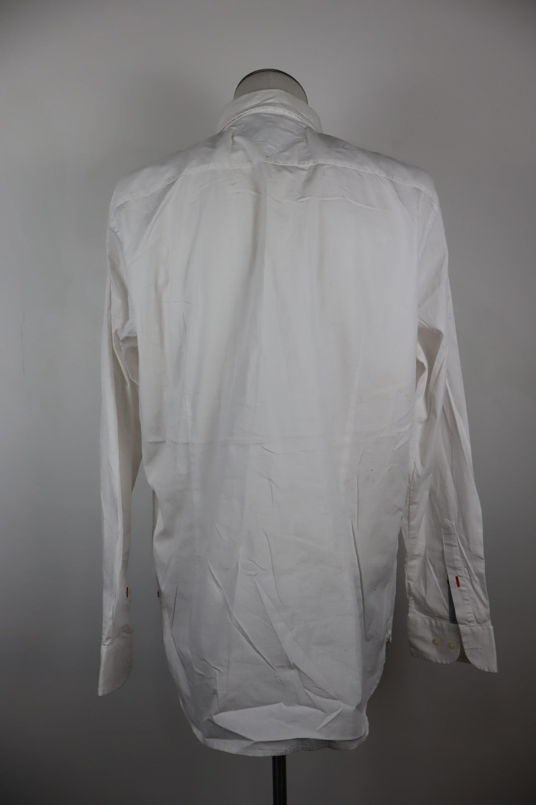 TOMMY HILFIGER CAMICIA UOMO COTONE TG. 2XL MAN CASUAL VINTAGE SHIRT MANICA LUNGA