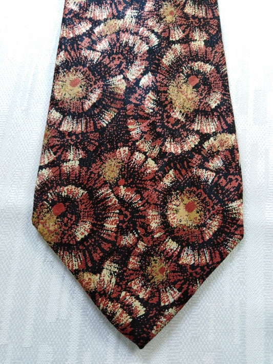 CANALI MILANO 100% SETA SILK TIE CRAVATTA NECKTIE MADE ITALY VINTAGE CLASSIC