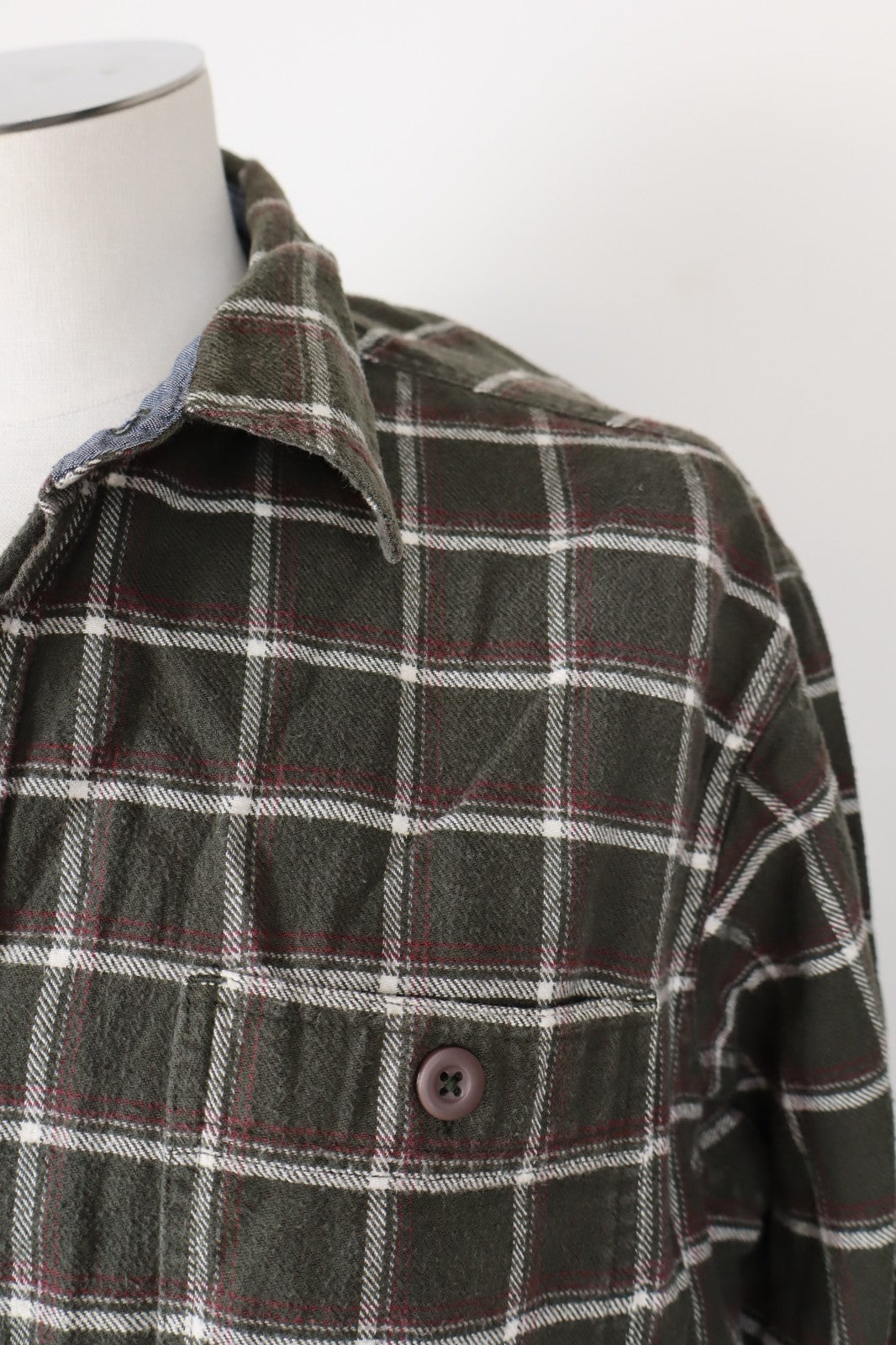 WRANGLER CAMICIA UOMO TG. L MAN CASUAL VINTAGE SHIRT COTONE COTTON MANICA LUNGA