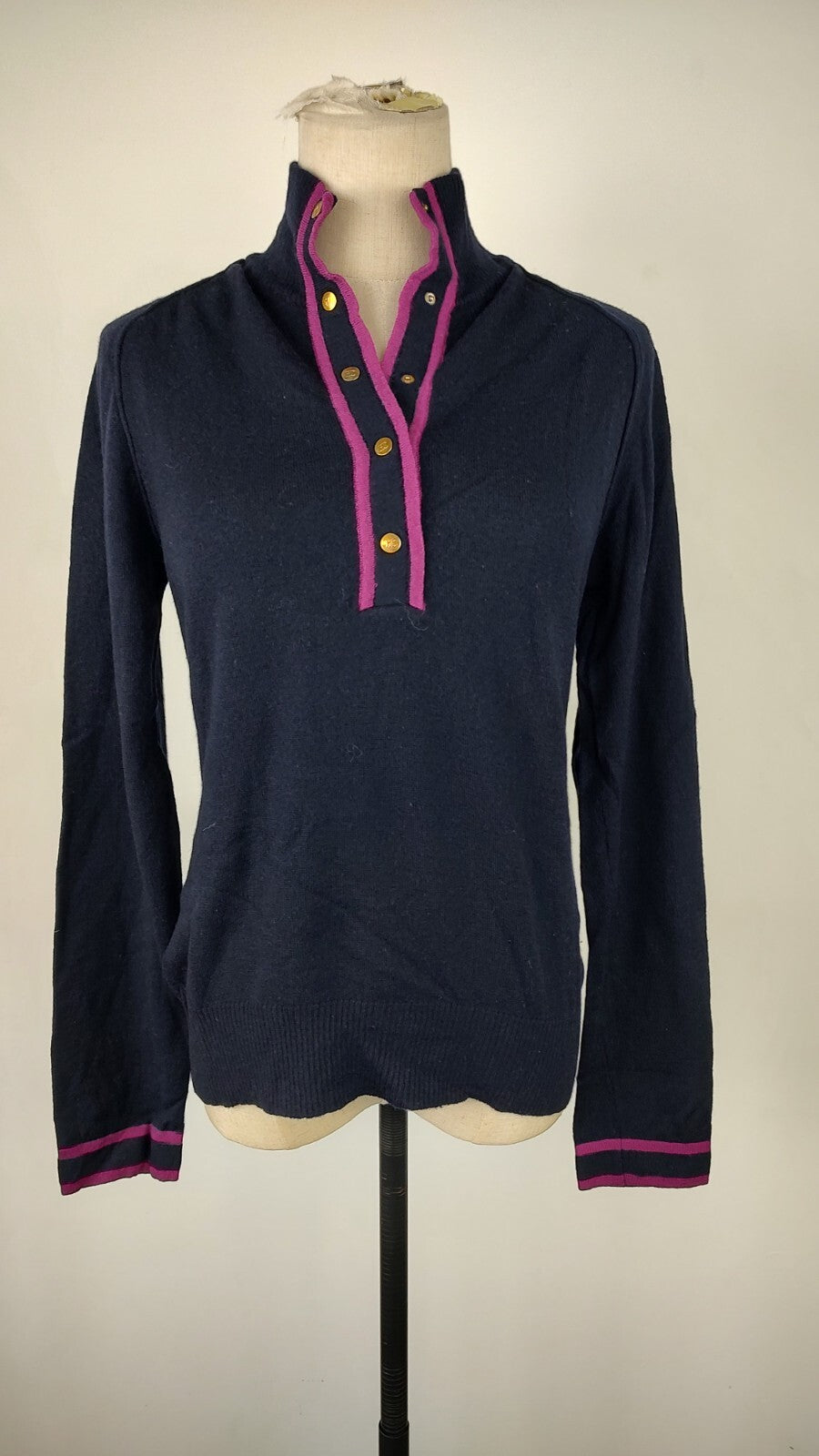 HENRY COTTON'S MAGLIONE LANA DONNA TG 48 WOMAN CASUAL SWEATER ITALY