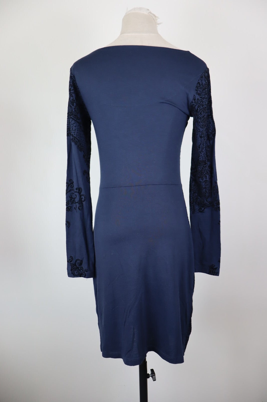 DESIGUAL VESTITO ABITO DONNA TG. XS WOMAN CASUAL VINTAGE DRESS