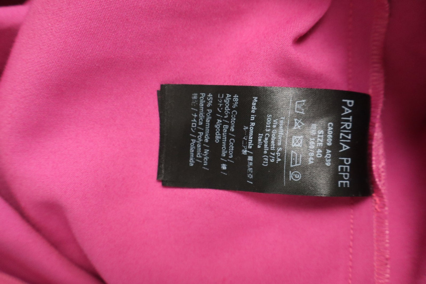 PATRIZIA PEPE VESTITO DONNA TG. 40 WOMAN CASUAL VINTAGE DRESS ABITO GALA