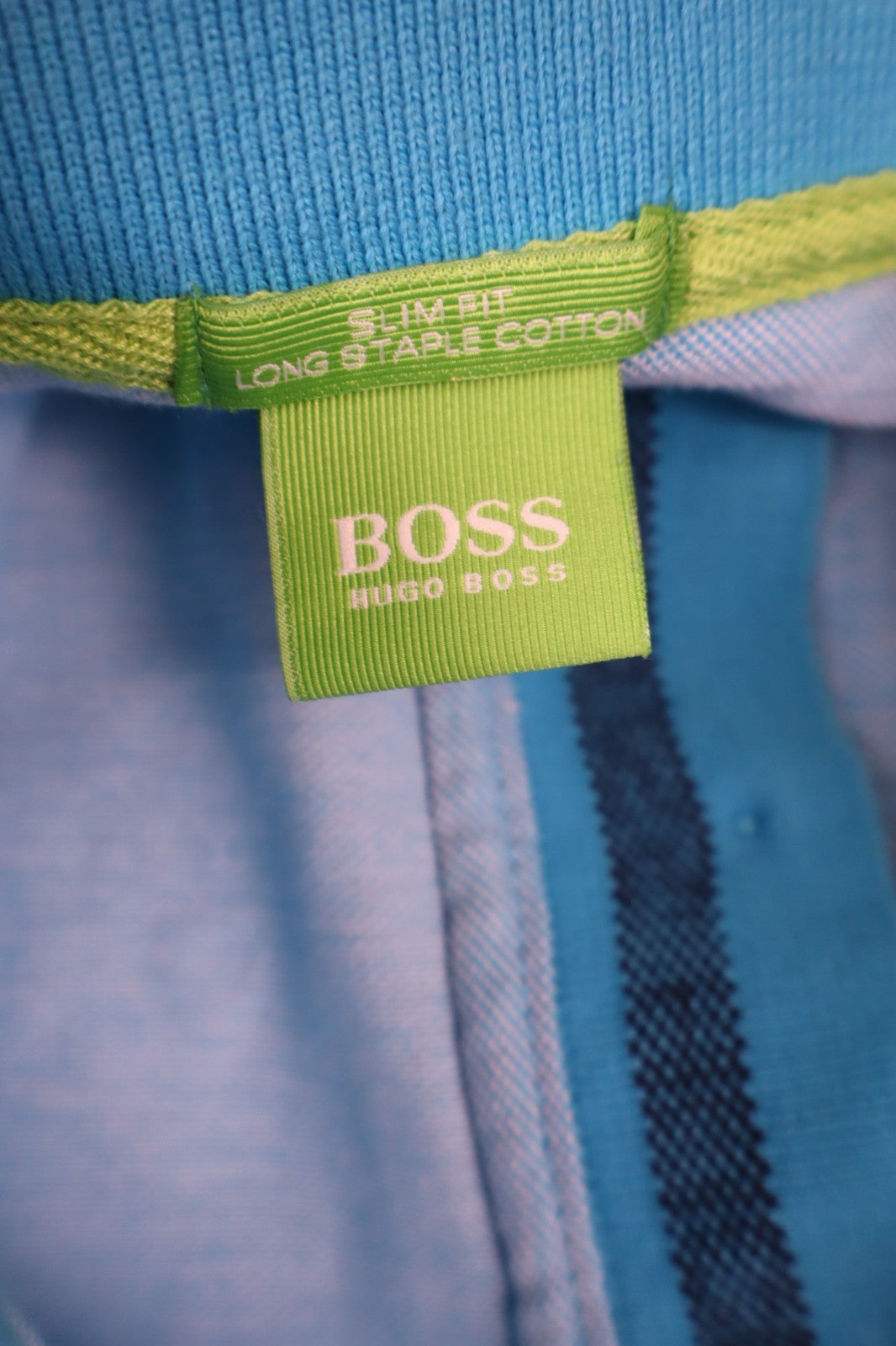HUGO BOSS POLO MAGLIA UOMO TG M MAN T-SHIRT CASUAL VINTAGE COTONE COTTON