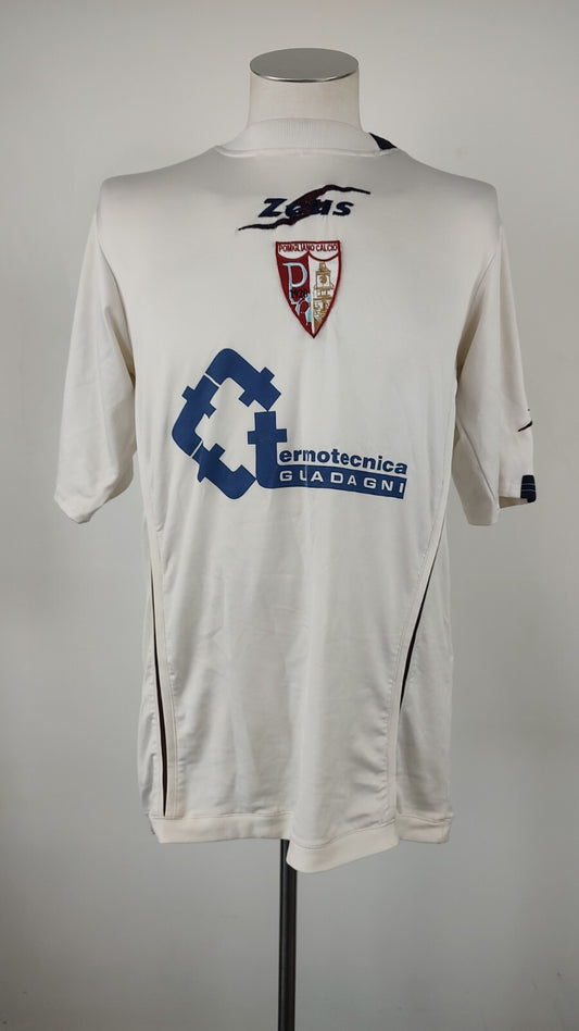 ZEUS POMIGLIANO N 4 MAGLIA CALCIO UOMO Tg L TRIKOT JERSEY SOCCER VINTAGE SPORT