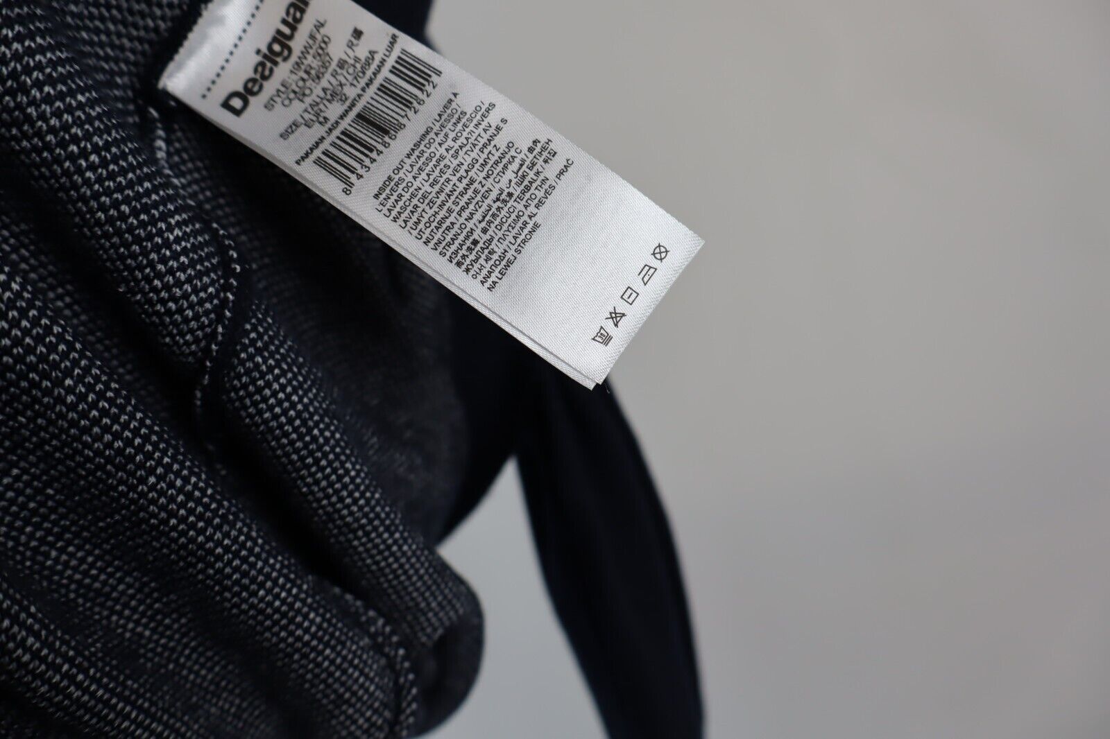 DESIGUAL MAGLIONE UOMO Tg. M MAN SWEATER CASUAL VINTAGE WOOL LANA