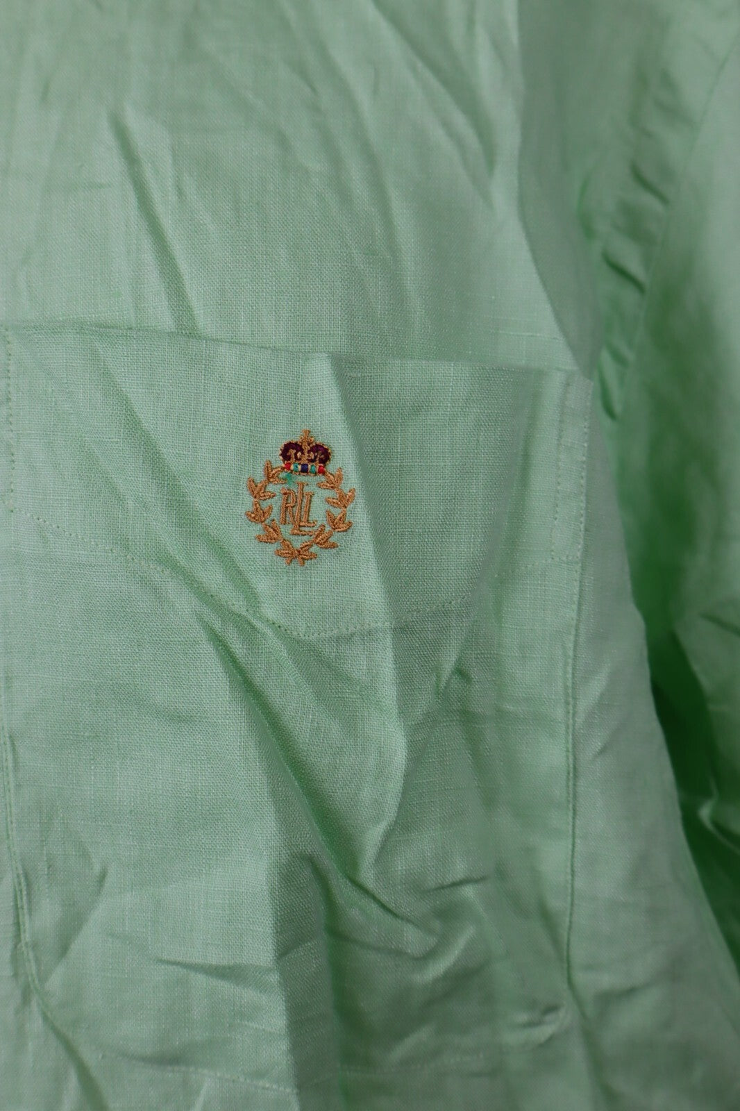 LAUREN RALPH LAUREN CAMICIA SHIRT UOMO TG L MAN VINTAGE CASUAL COTONE