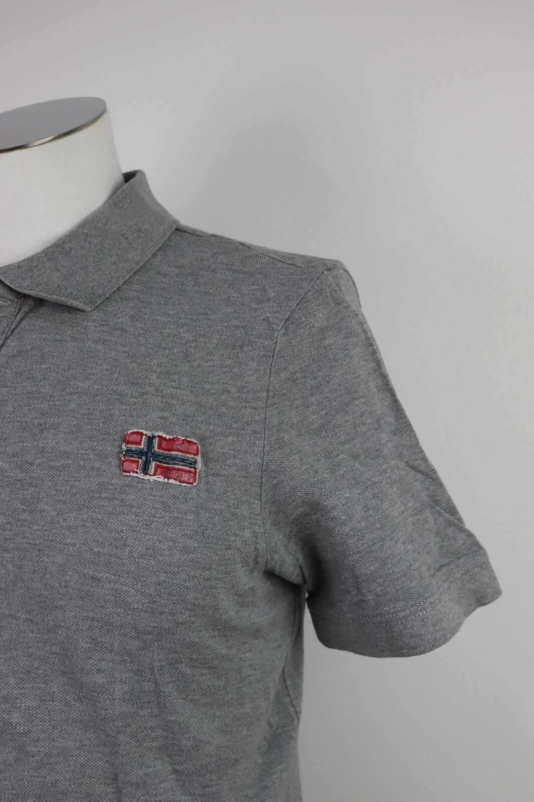 NAPAPIJRI MAGLIA POLO UOMO TG. M MAN SHIRT CASUAL VINTAGE COTONE COTTON