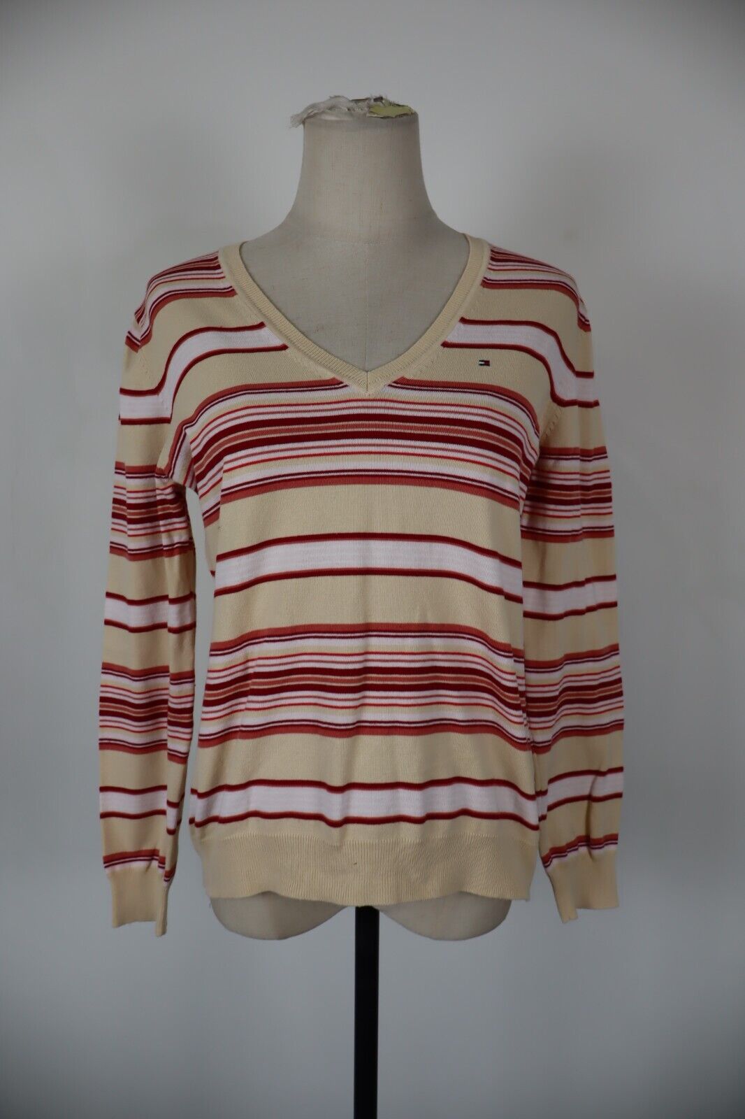 TOMMY HILFIGER MAGLIONE COTONE DONNA TG L WOMAN CASUAL COTTON SWEATER