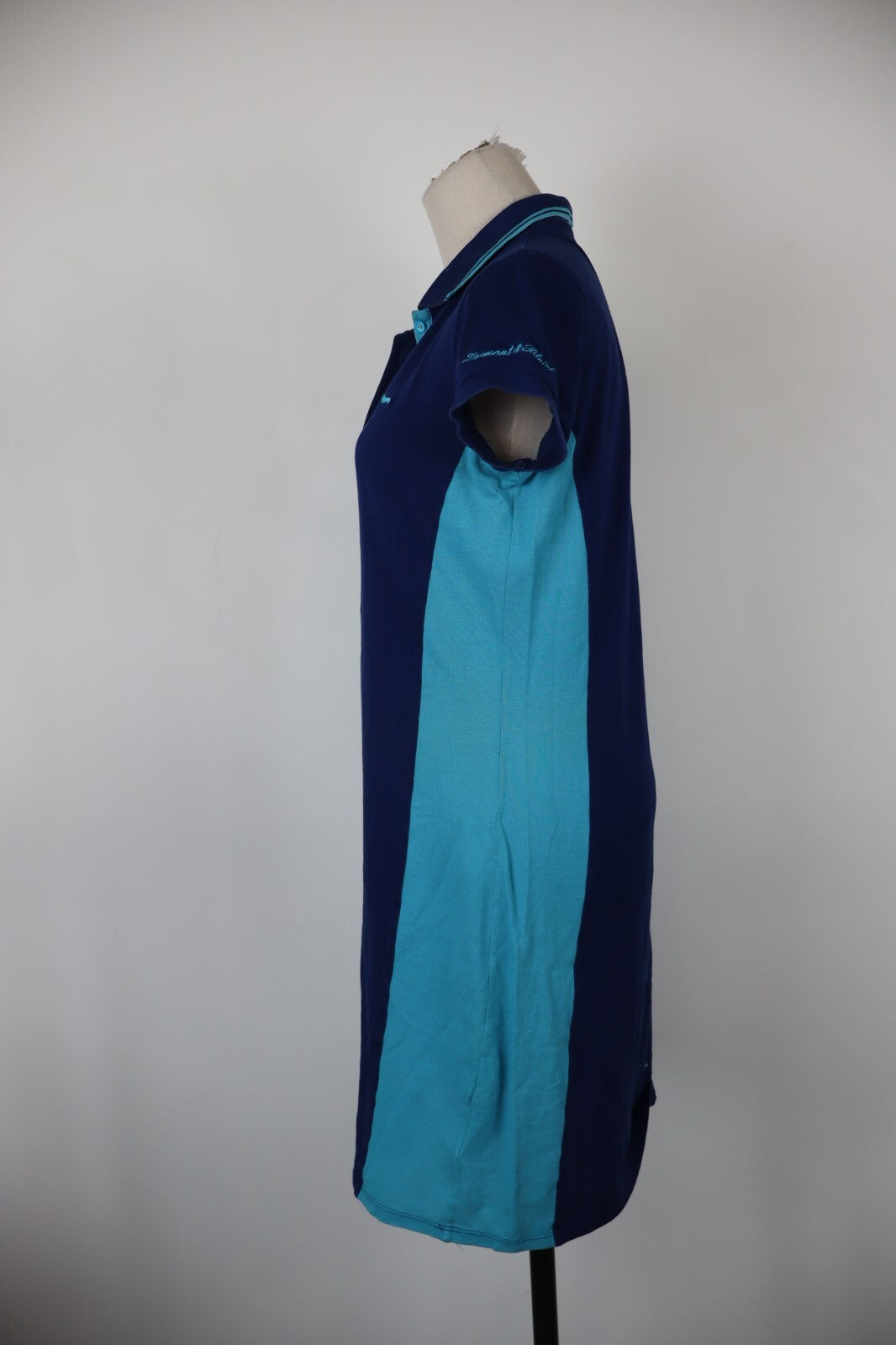 HARMONT & BLAINE VESTITO POLO DONNA 44 WOMAN CASUAL VINTAGE DRESS ABITO COTONE