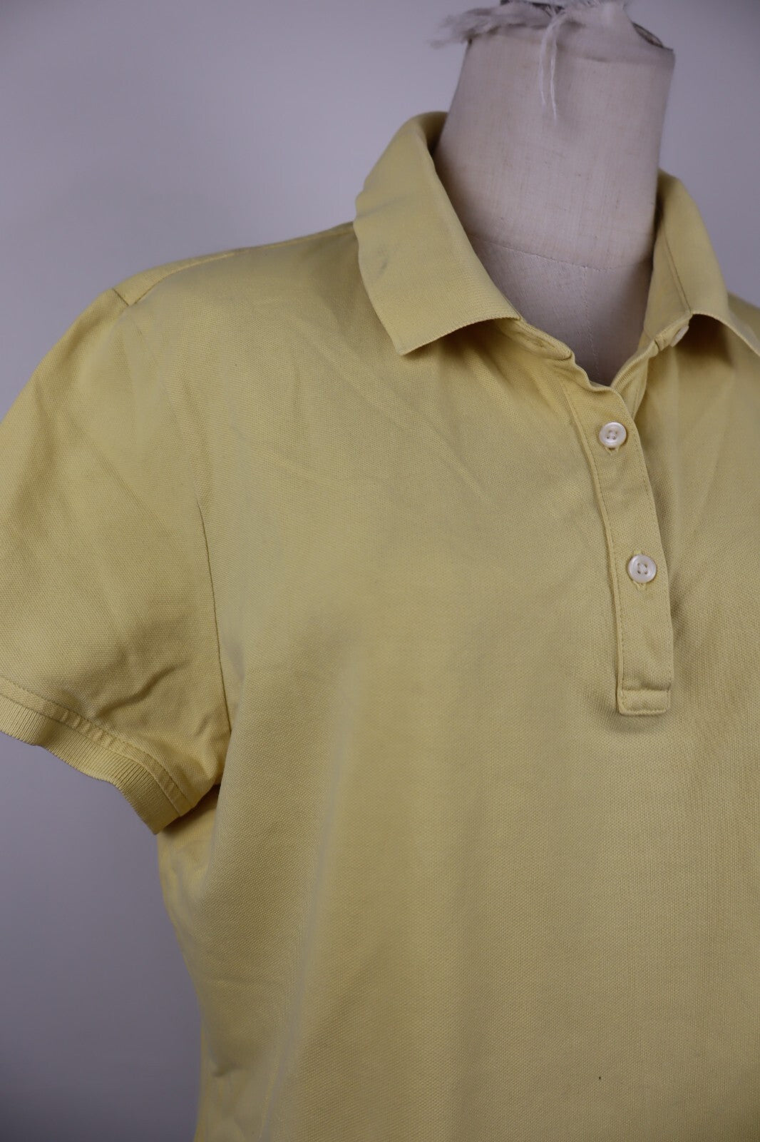 TOMMY HILFIGER POLO MAGLIA DONNA COTONE TG. XL WOMAN SHIRT CASUAL VINTAGE LOGO