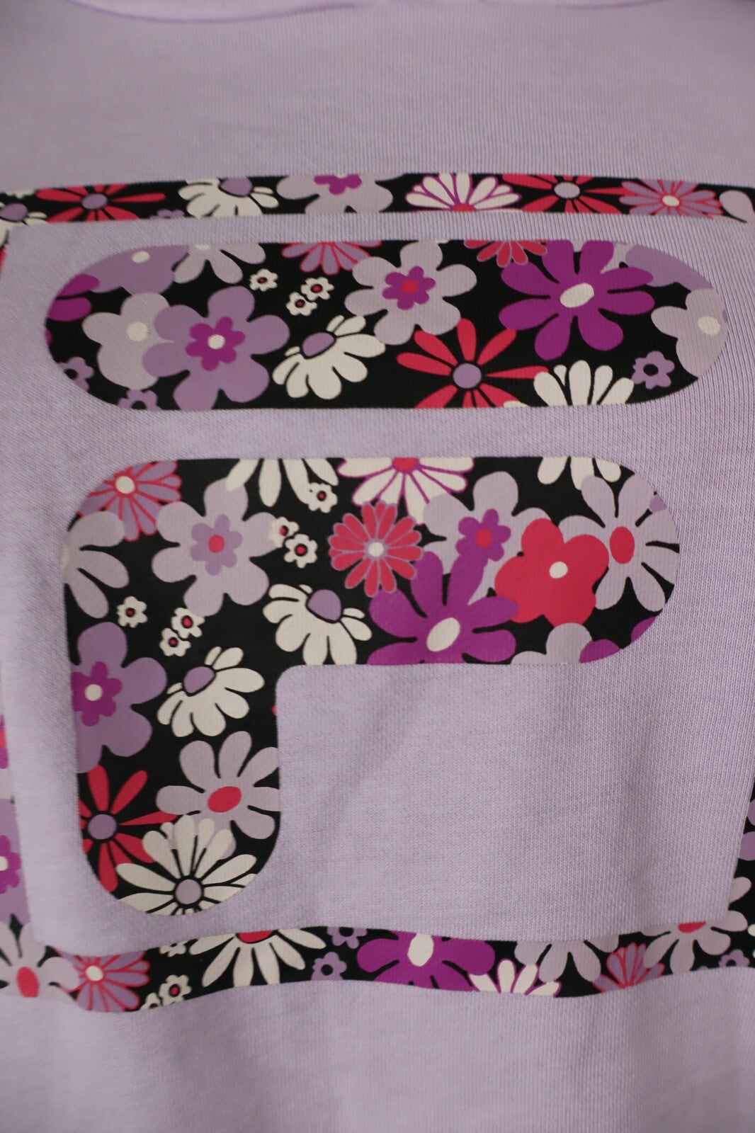 FILA FELPA CON CAPPUCCIO DONNA Tg S WOMAN CASUAL VINTAGE SWEATSHIRT COTONE