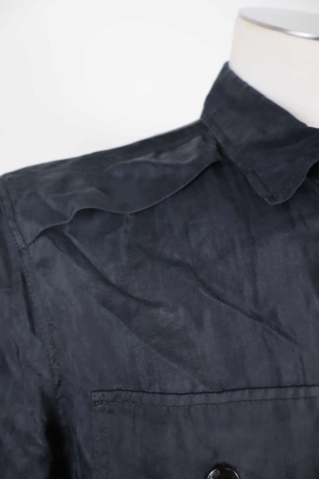 G-STAR CAMICIA MANICHE LUNGHE SHIRT UOMO Tg S MAN VINTAGE CASUAL TASCHE LYOCELL