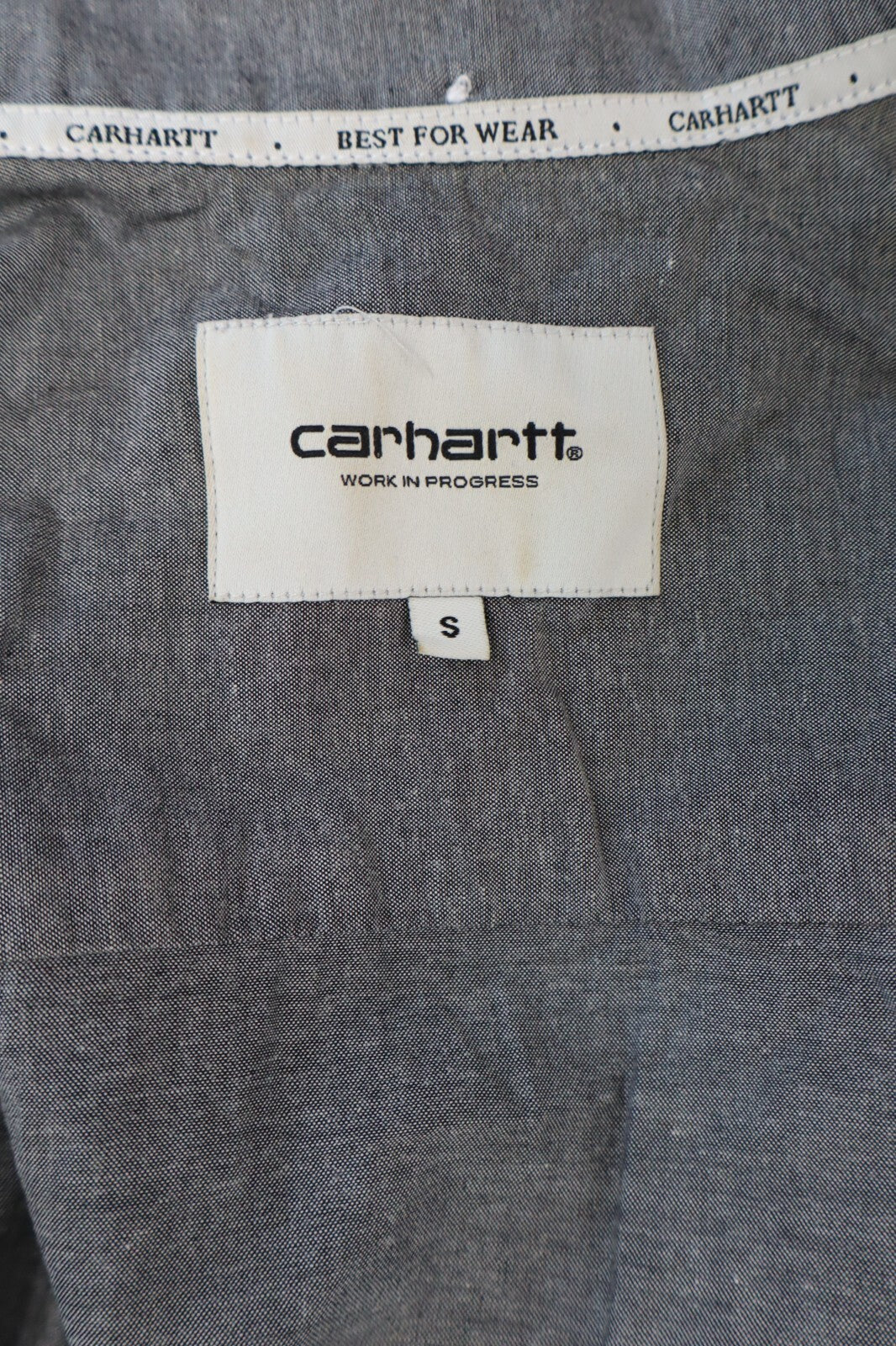 CARHARTT CAMICIA UOMO TG. S MAN CASUAL VINTAGE SHIRT COTONE COTTON