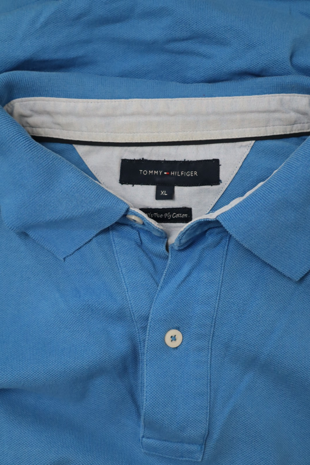 TOMMY HILFIGER JEANS POLO MAGLIA UOMO TG XL MAN T-SHIRT CASUAL VINTAGE COTONE