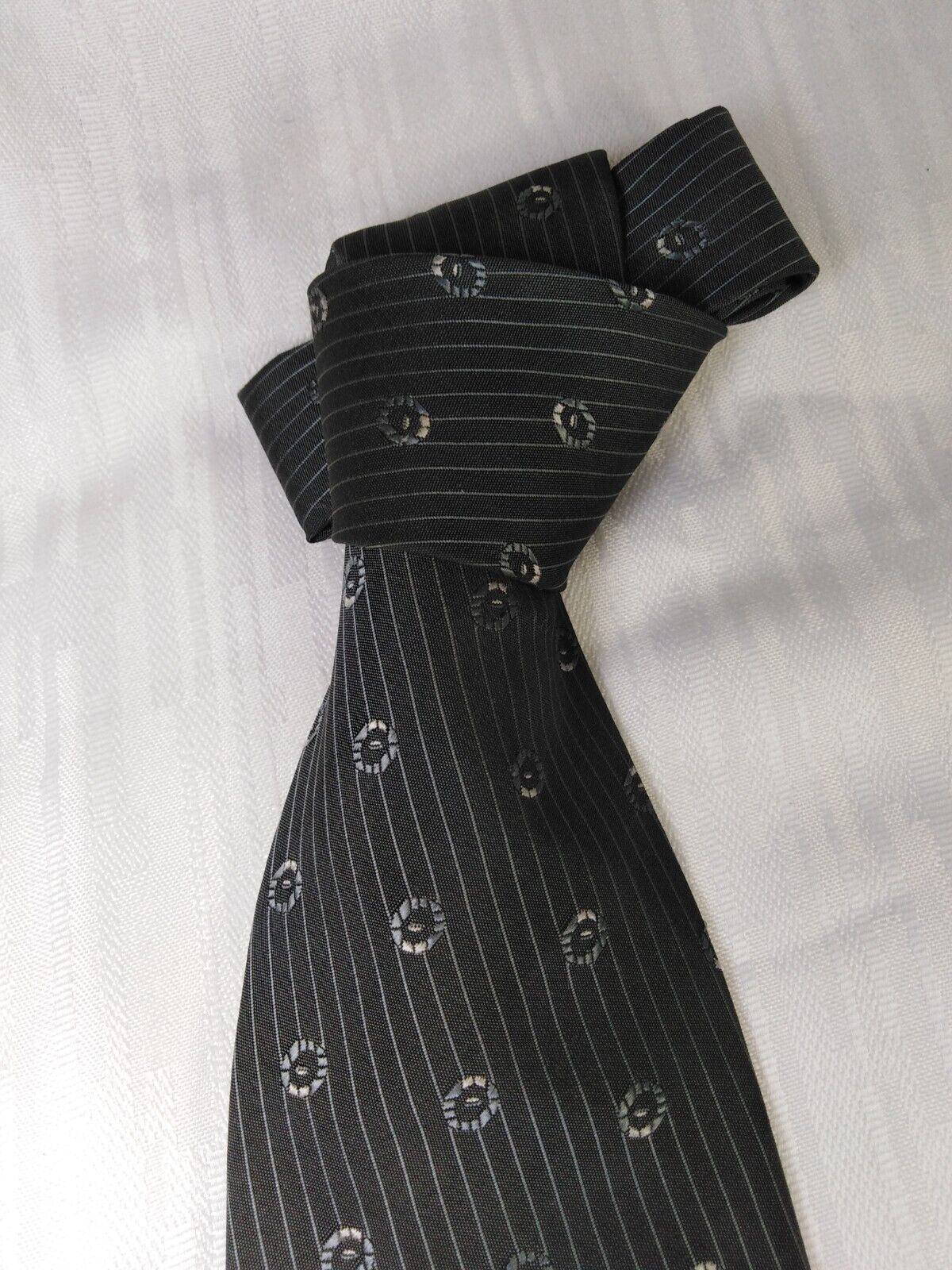 GIANFRANCO FERRE' 100% SILK TIE SETA CRAVATTA NECKTIE MADE IN ITALY