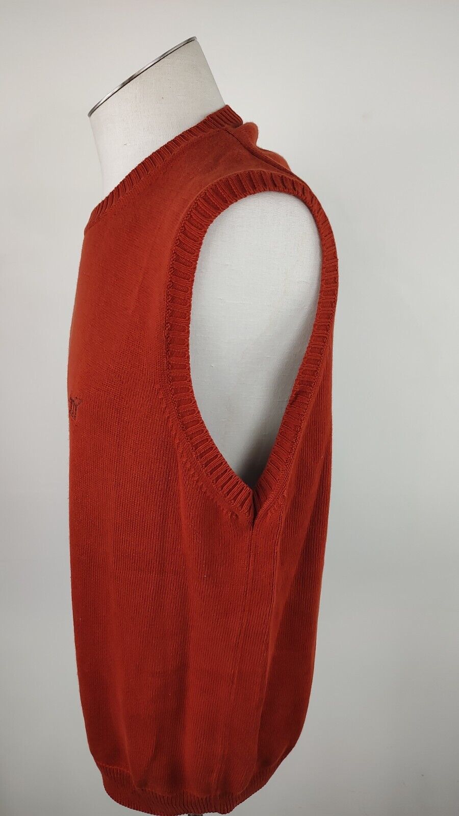 HENRY COTTON'S MAGLIONE SMANICATO COTONE VINTAGE UOMO Tg. XL SWEATER MAN CASUAL