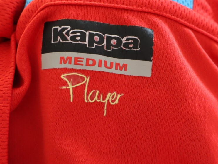 KAPPA NAPOLI MAGLIA CALCIO UOMO TG M T-SHIRT MAN SOCCER JERSEY SPORT