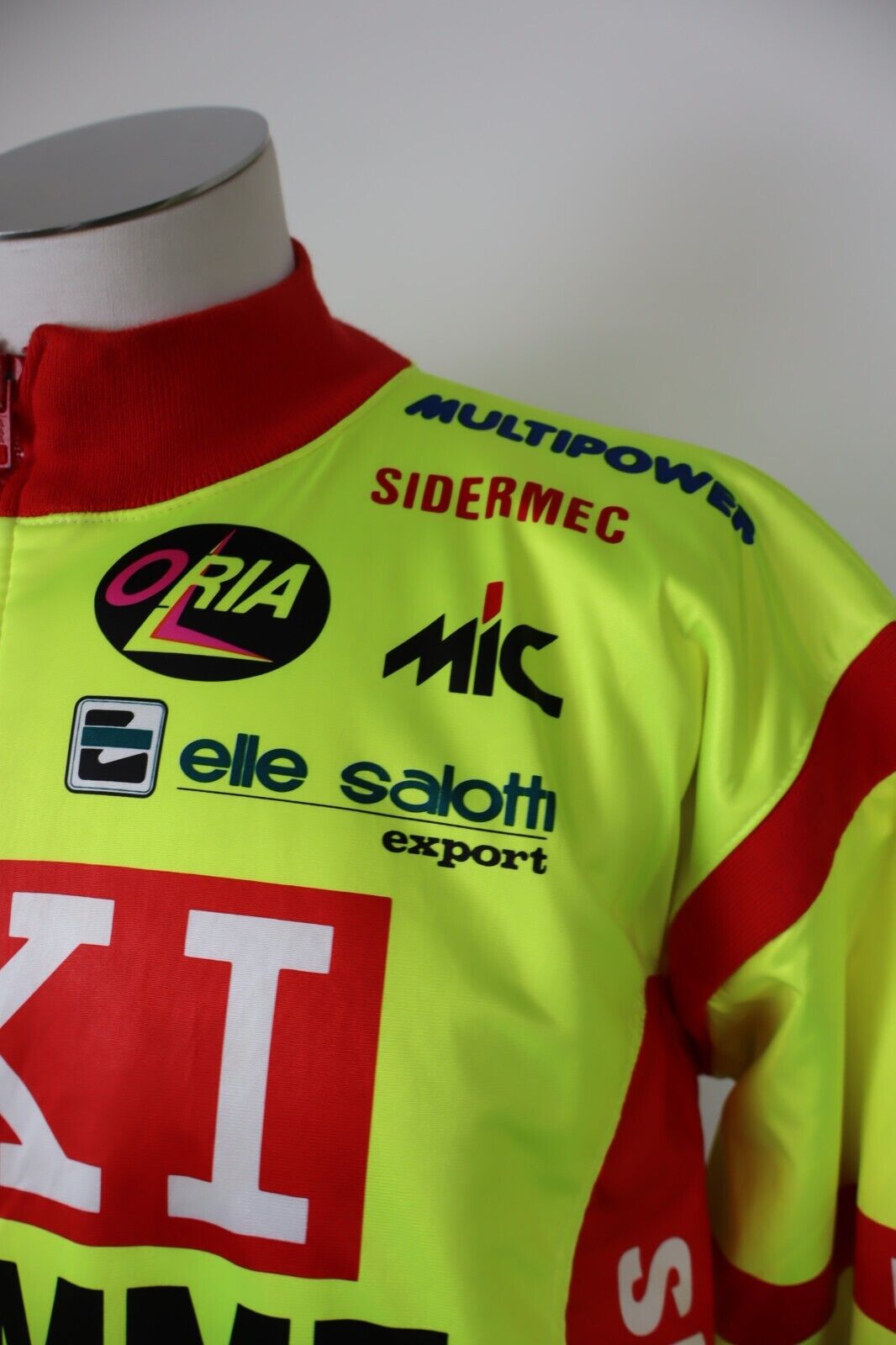 NALINI GIUBBINO GIACCA SPORT CICLISMO UOMO Tg 6 MAN VINTAGE JACKET