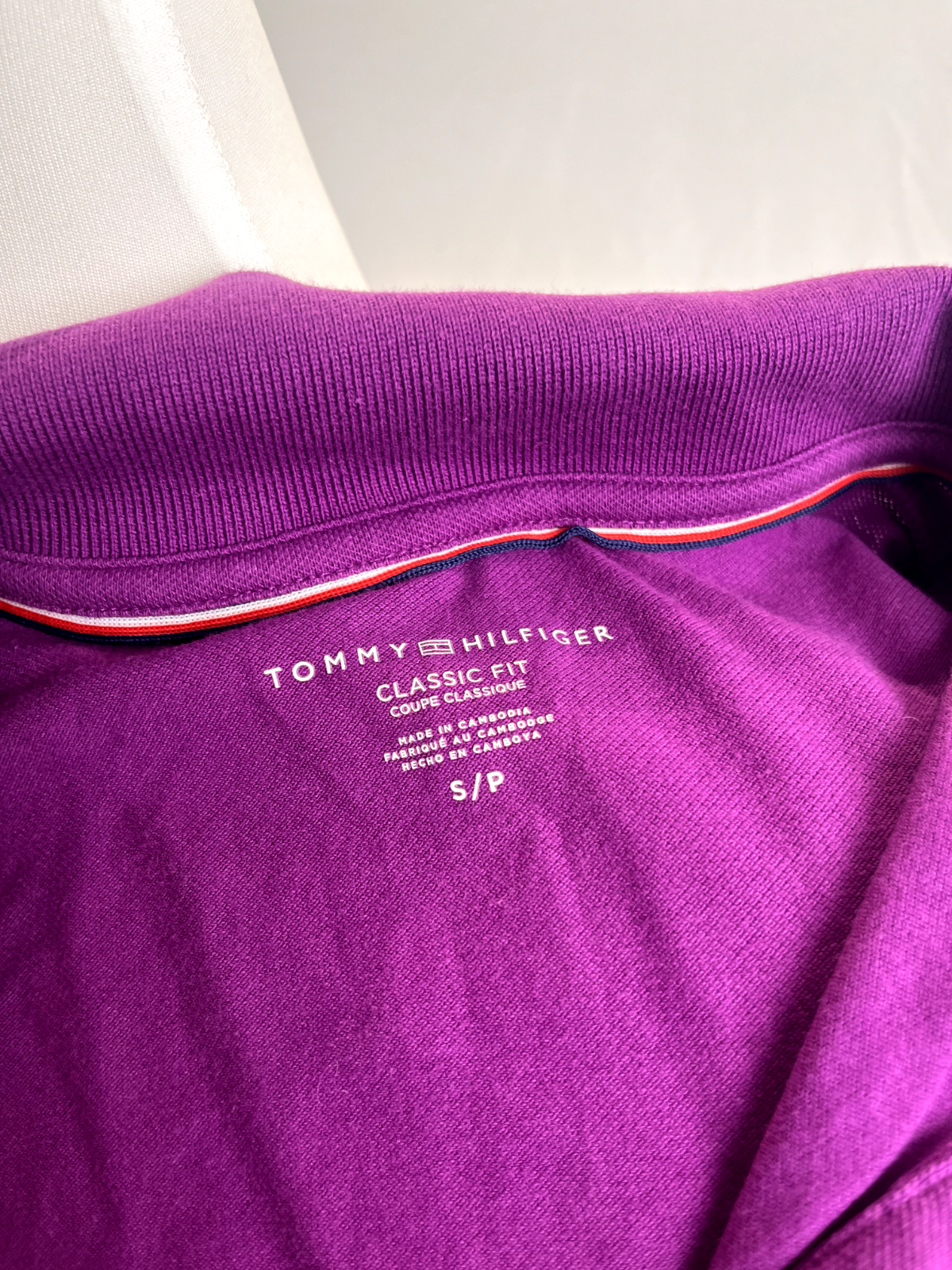 TOMMY HILFIGER POLO MAGLIA T-SHIRT DONNA COTONE TG. S WOMAN SHIRT CASUAL VINTAGE