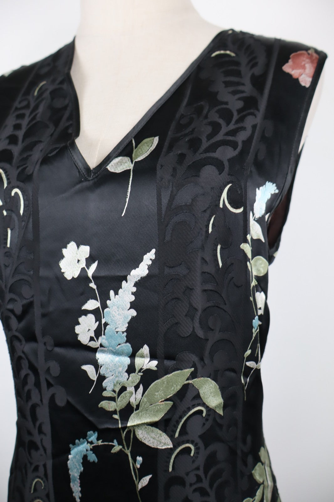 MAX&CO VESTITO SMANICATO DONNA ABITO TG 40 WOMAN CASUAL VINTAGE DRESS ADERENTE