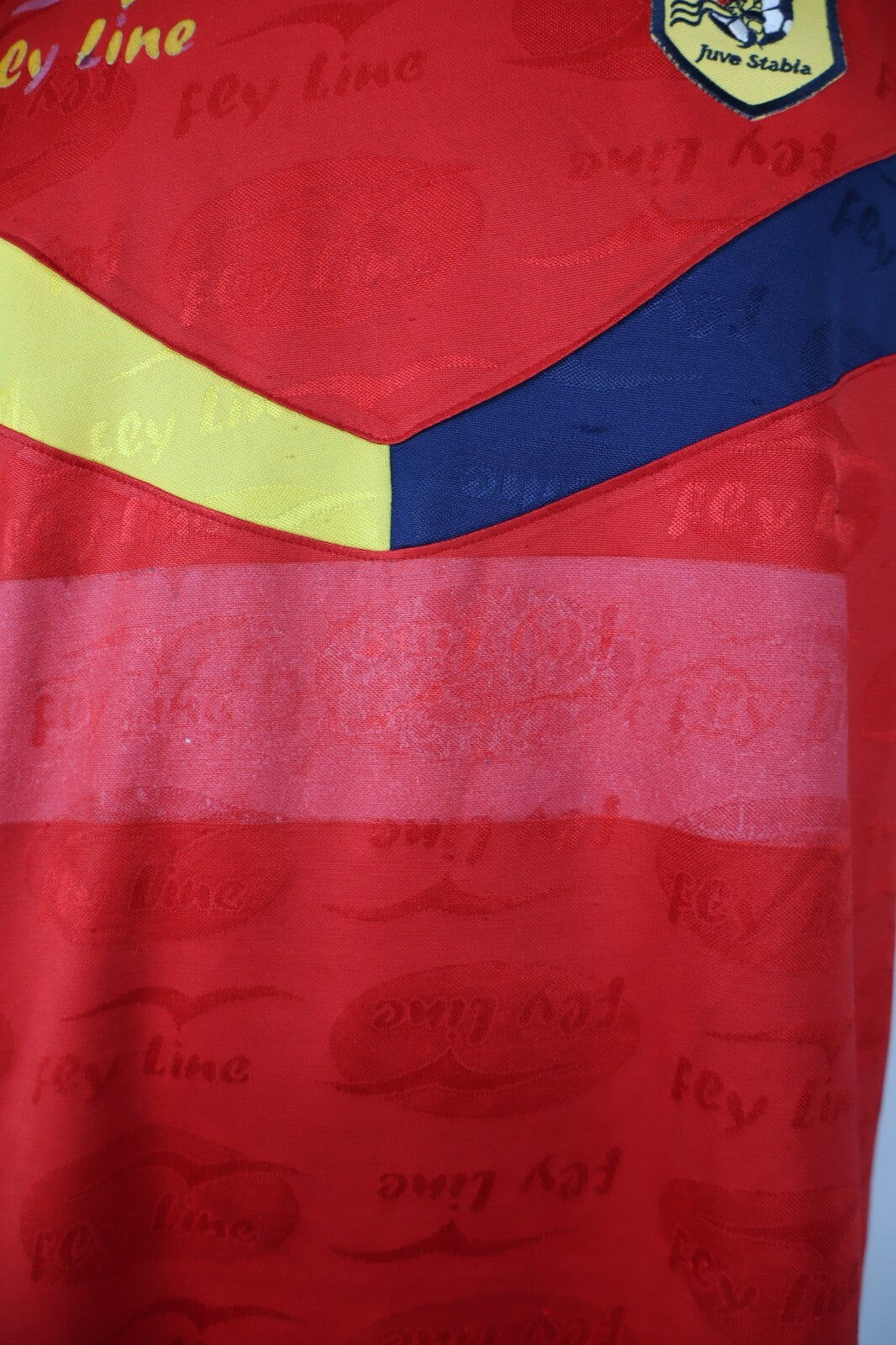 FLY LINE JUVE STABIA NOCCHI N 7 MAGLIA CALCIO UOMO Tg XL SOCCER TRIKOT JERSEY