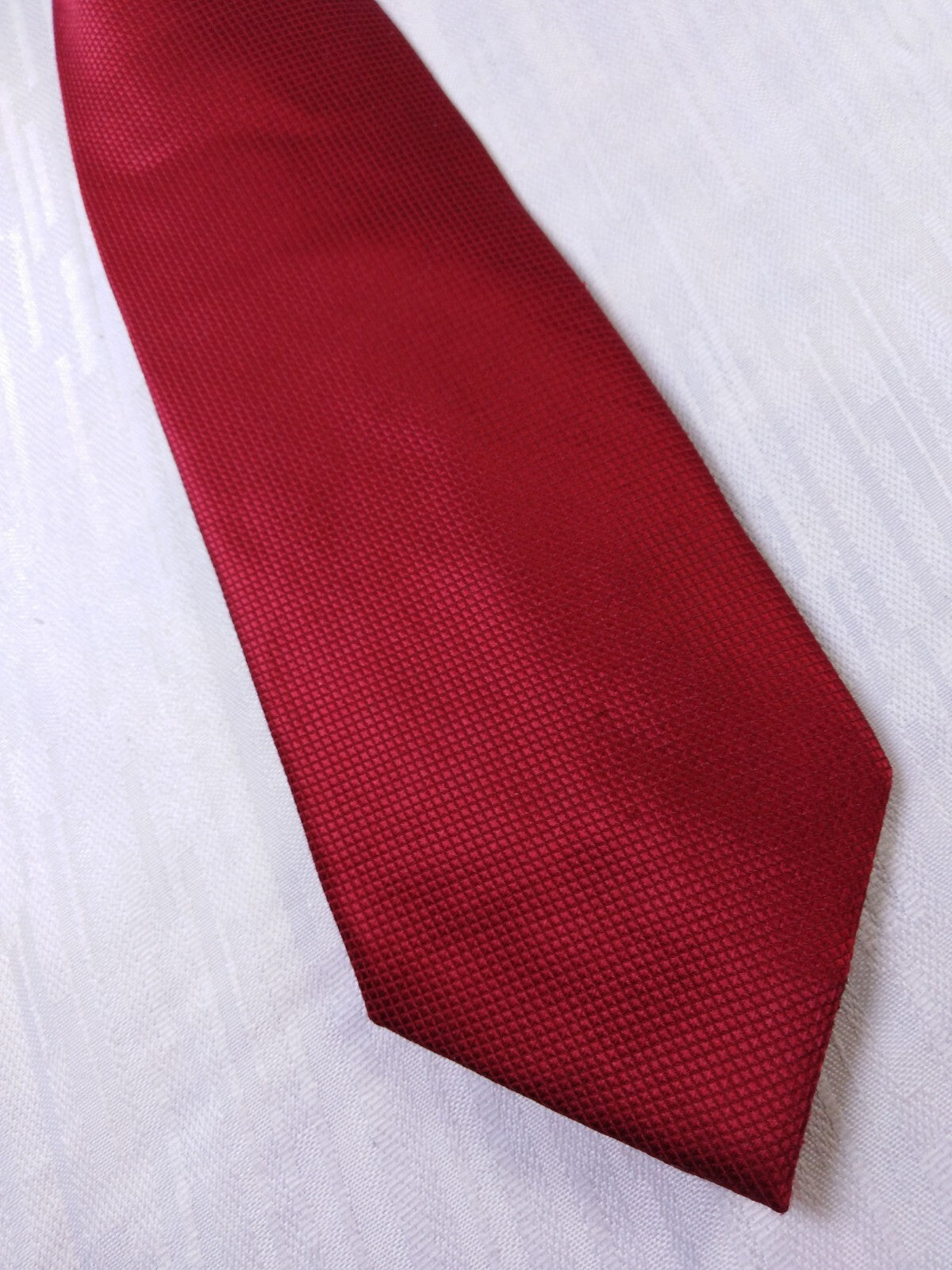LUCIO LAMBERTI 100% SILK TIE SETA CRAVATTA NECKTIE MADE IN ITALY SELF TIPPED