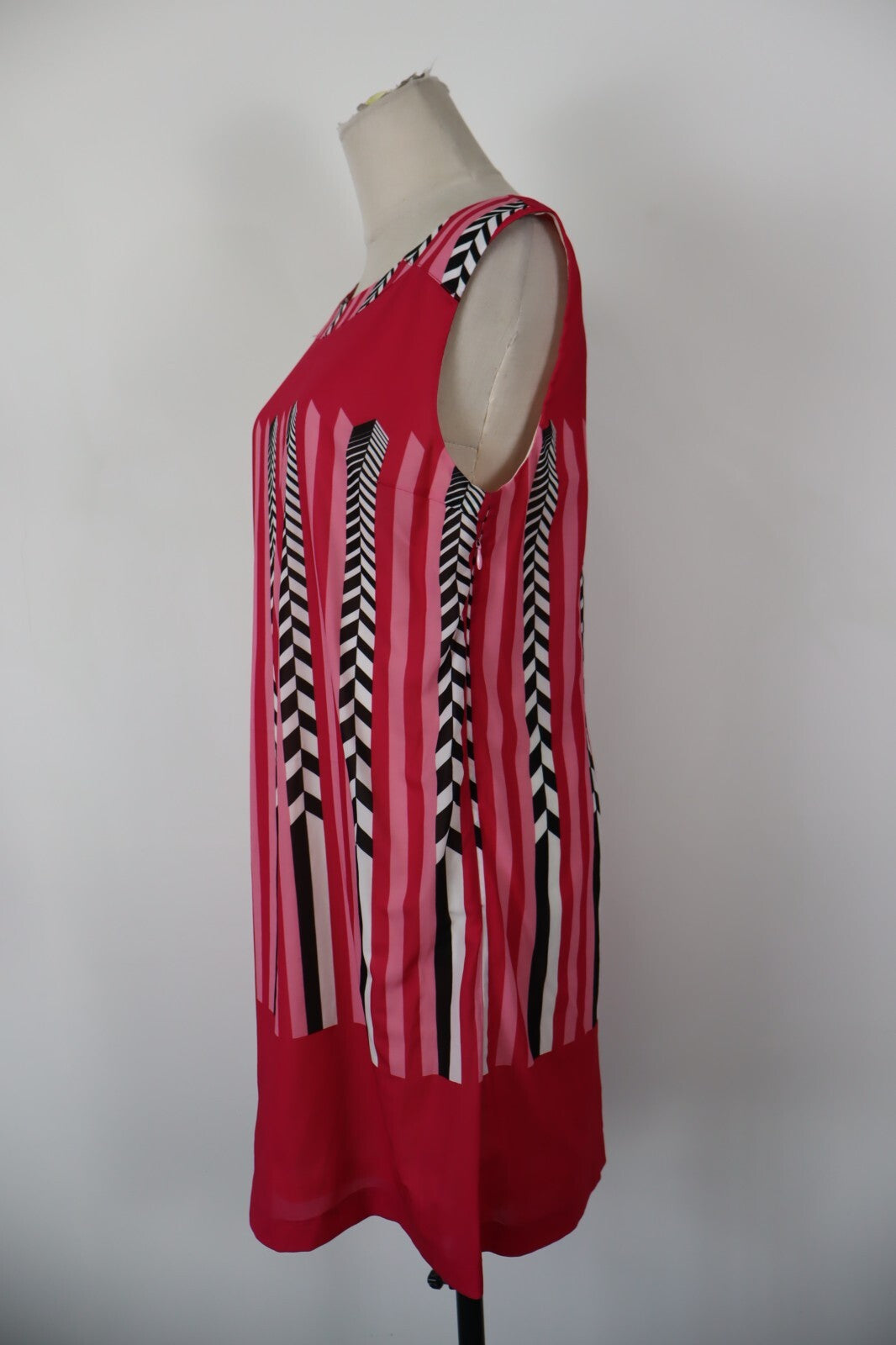 BYBLOS VESTITO DONNA TG. 44 WOMAN CASUAL VINTAGE DRESS ABITO