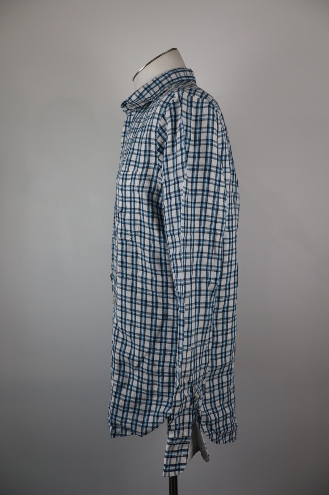 HENRY COTTON'S CAMICIA UOMO LINO LINEN TG. 41 MAN CASUAL VINTAGE SHIRT