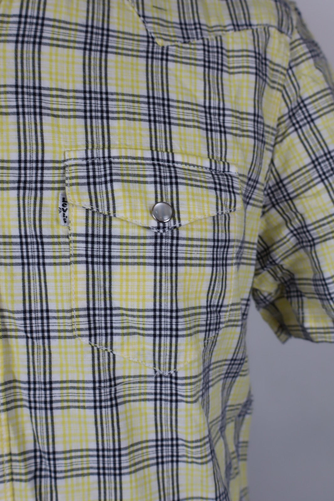 LEVI'S CAMICIA UOMO TG. M MAN CASUAL COTTON COTONE VINTAGE SHIRT