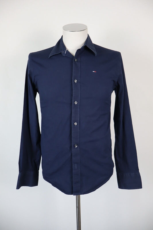 TOMMY HILFIGER CAMICIA UOMO TG. S MAN CASUAL VINTAGE SHIRT COTONE