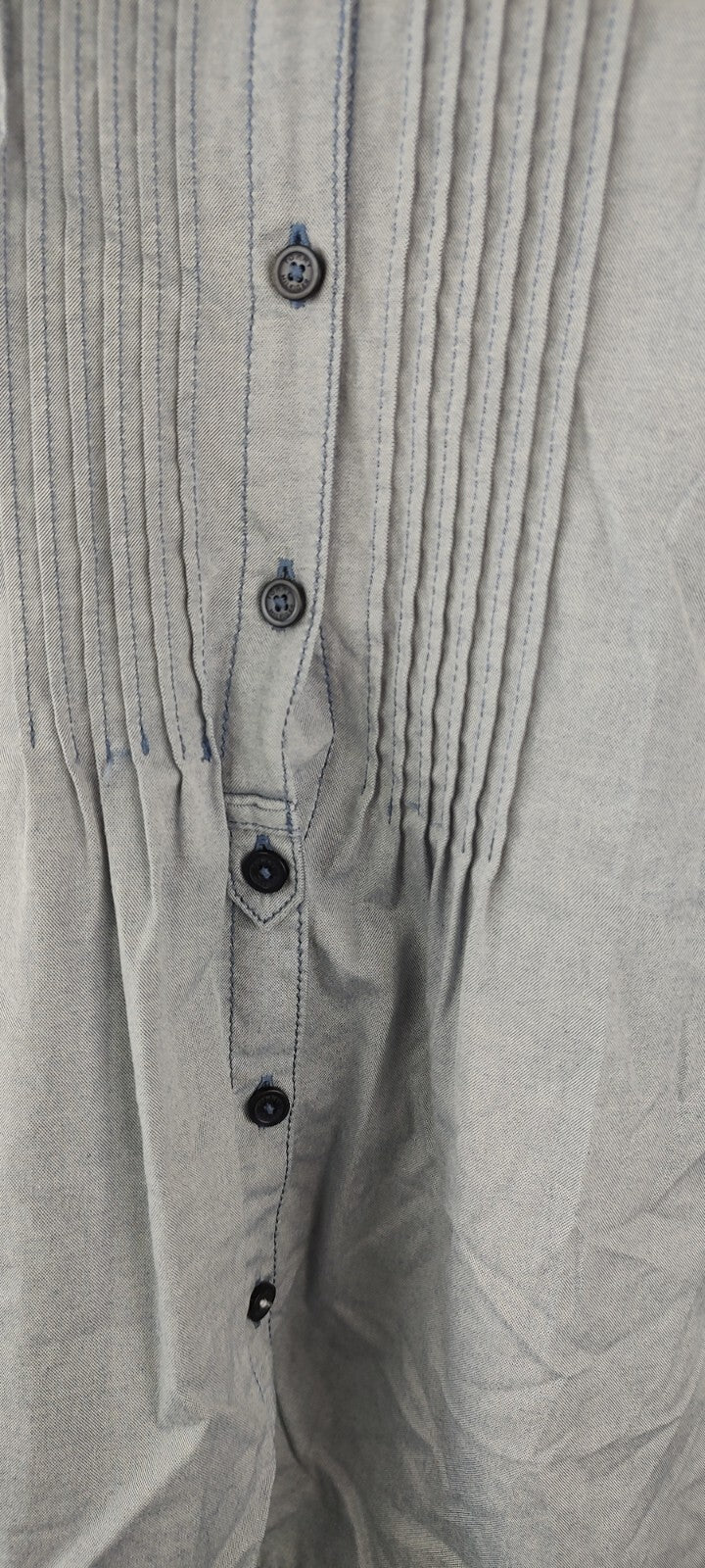 TOMMY HILFIGER CAMICIA DONNA COTONE TG. 6 WOMAN COTTON SHIRT CASUAL VINTAGE