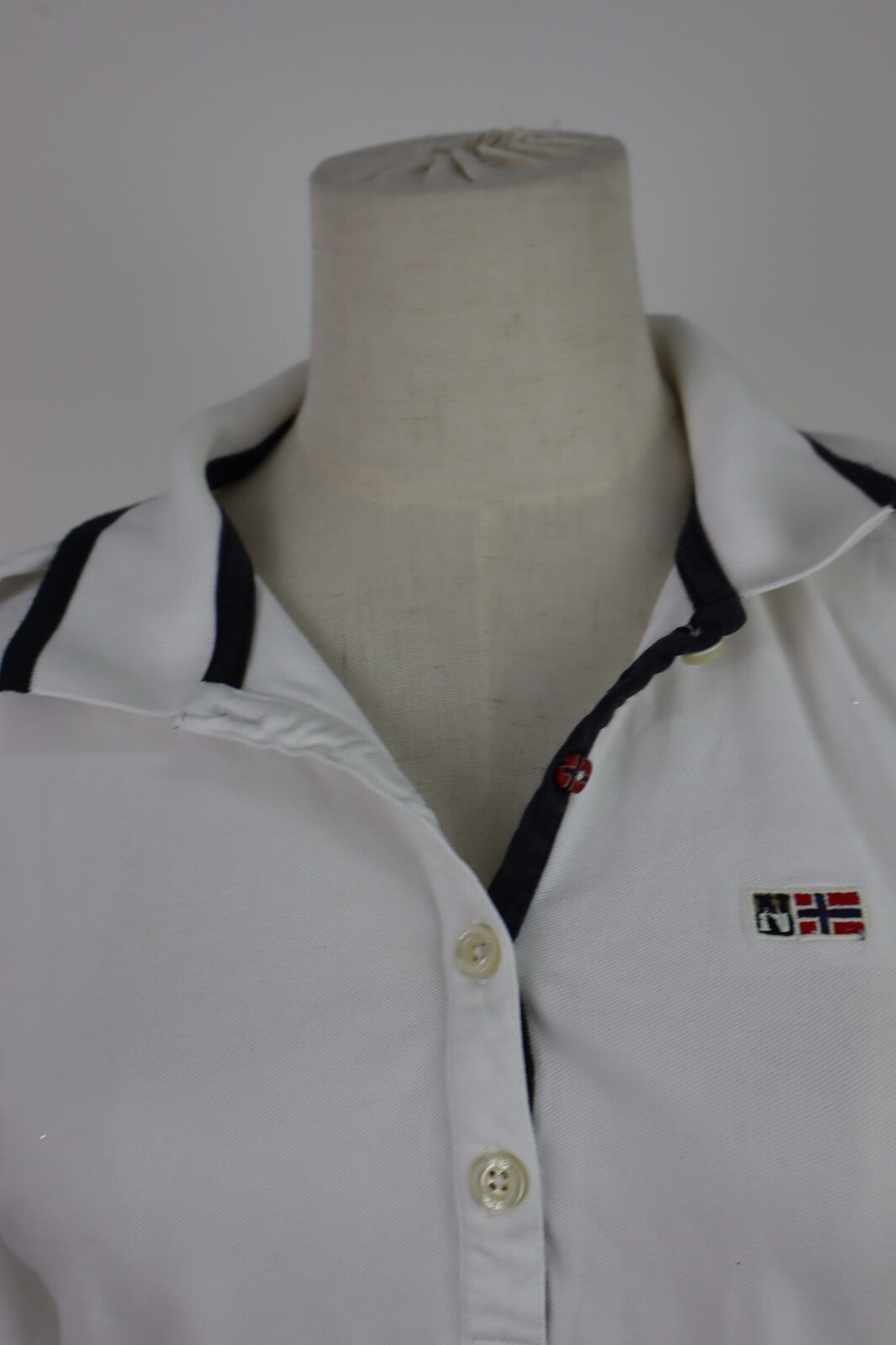 NAPAPIJRI MAGLIA POLO DONNA COTONE TG. M WOMAN SHIRT CASUAL VINTAGE COTTON