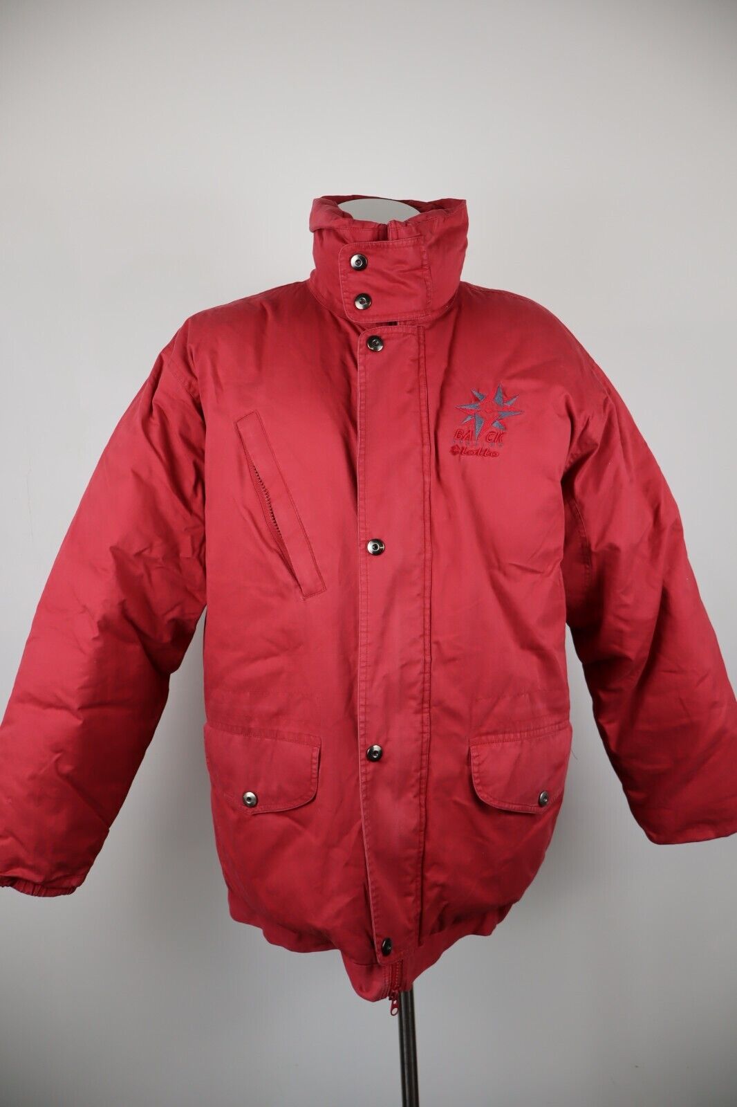 LOTTO '90S GIUBBINO IMBOTTITO UOMO Tg L MAN CASUAL VINTAGE JACKET COTONE